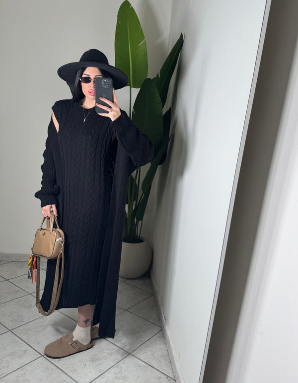 DRESS+CARDIGAN✨