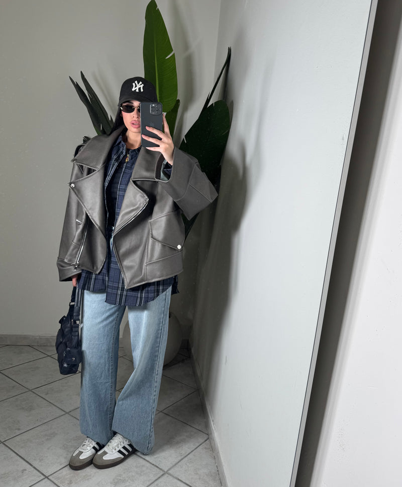 Chiodo over-size✨grigio