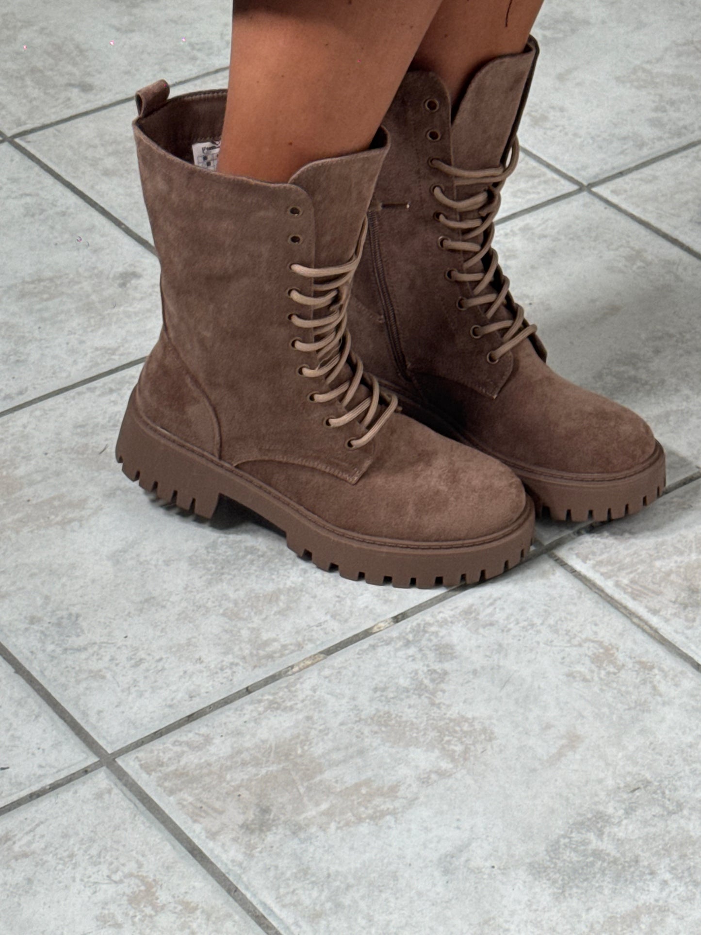 Anfibio camoscio beige✨