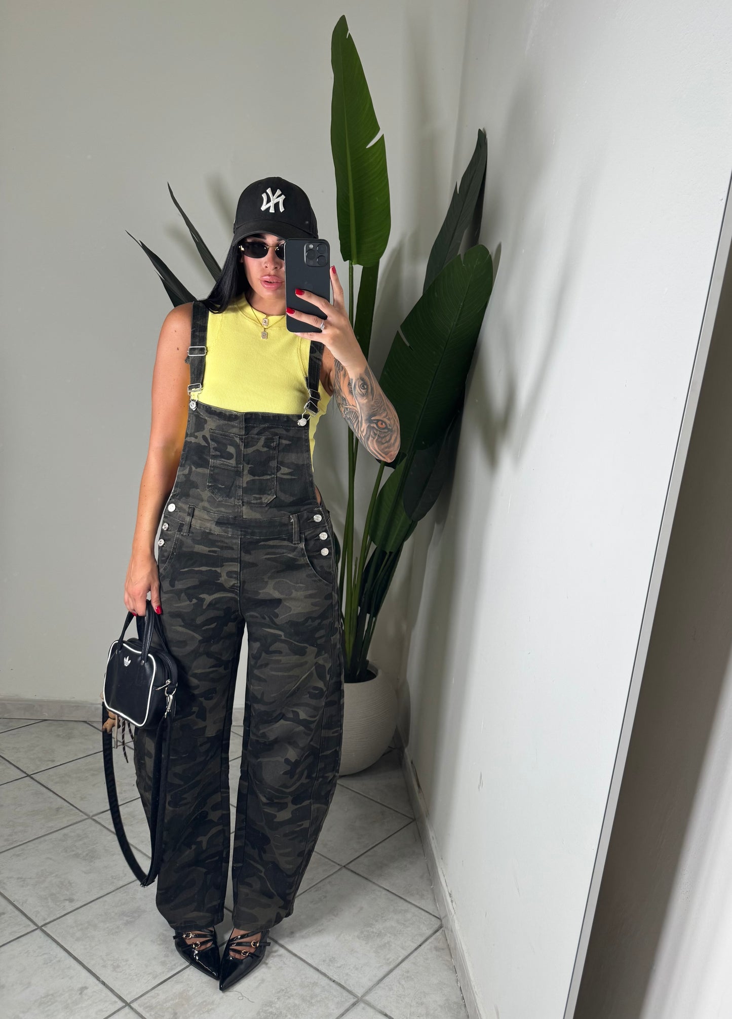 SALOPETTE MILITARE✨