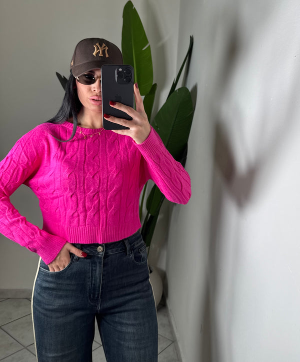 Maglioncino treccia✨