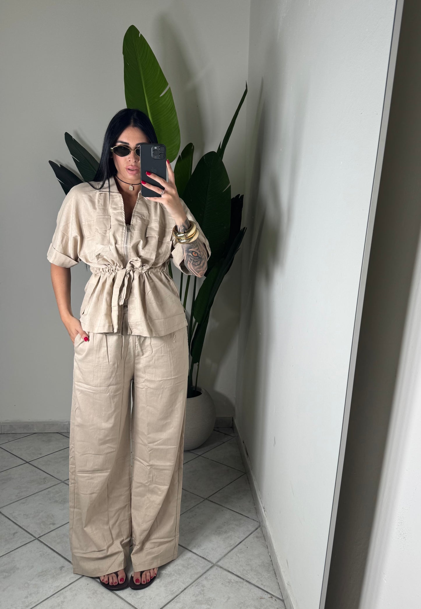 Coordinato lino✨779