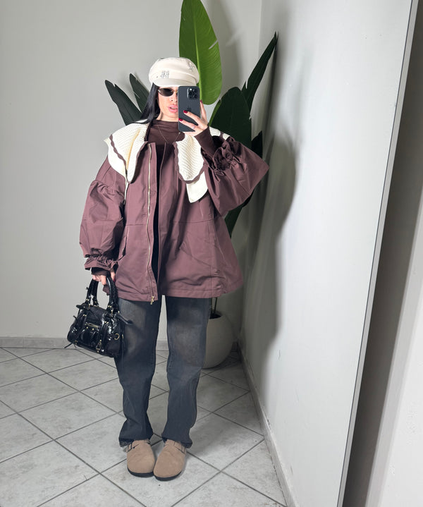 Parka ABBY marrone✨