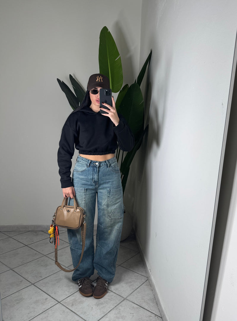 Felpa crop ✨