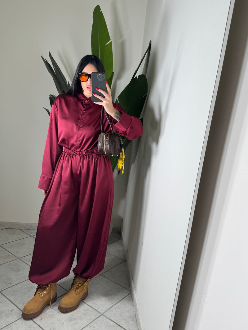 Coordinato in raso✨