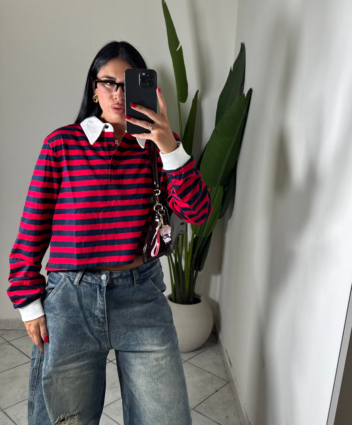 Felpina Polo righe✨