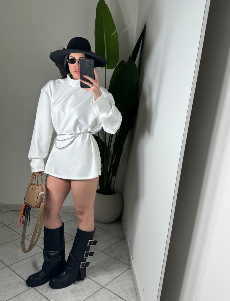 MAXI t-shirt MEZZO COLLO ✨