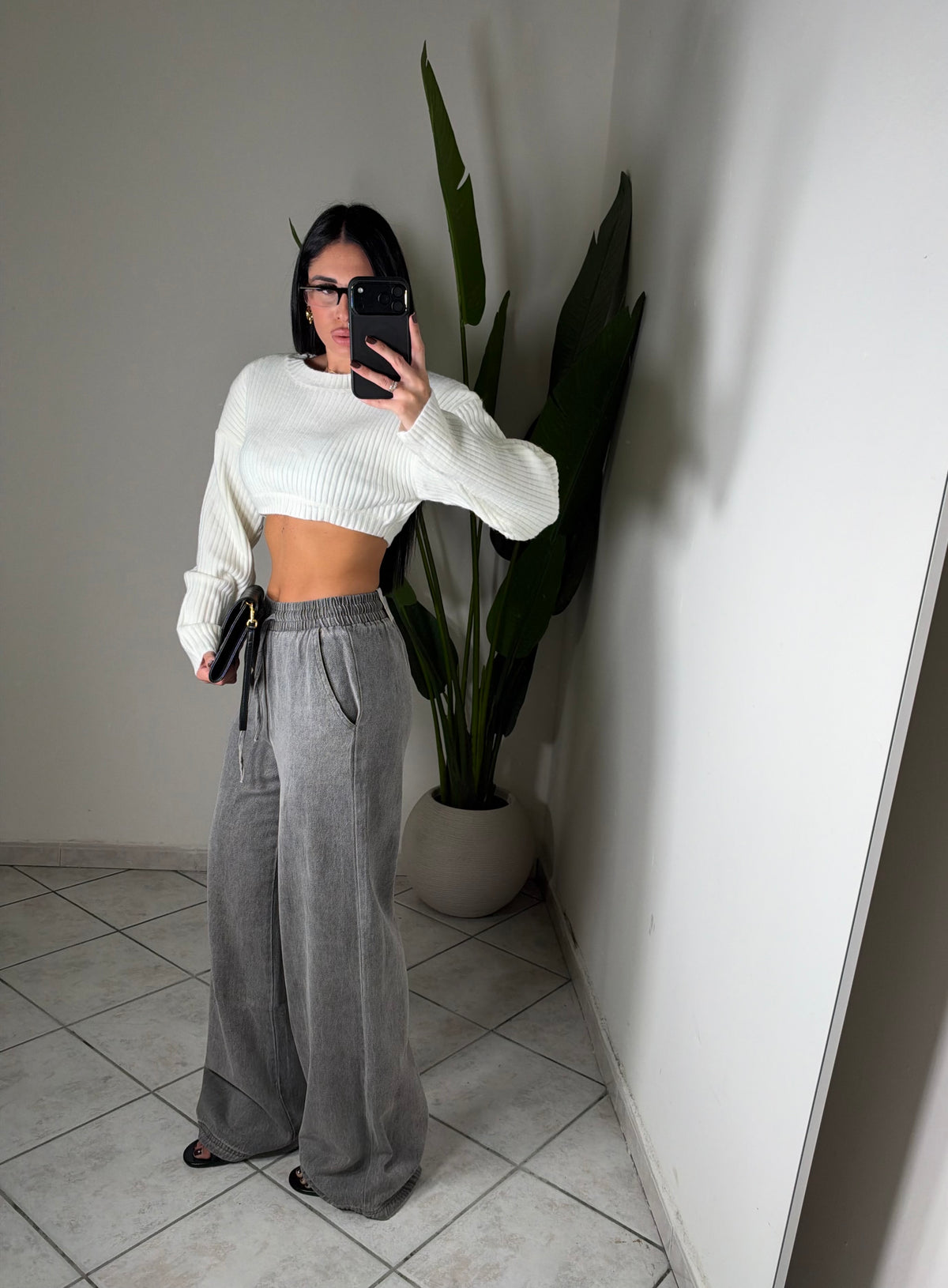 Jeans seesee✨grigio