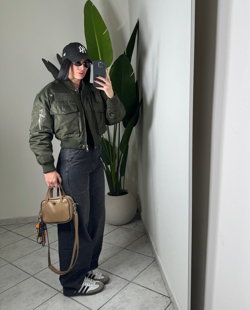 Bomber alpha✨verde