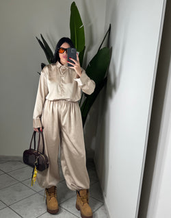 Coordinato in raso✨