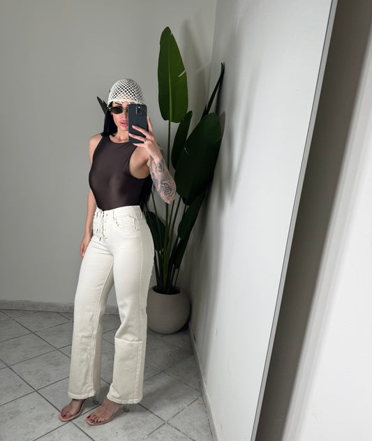 Jeans miss bon✨beige