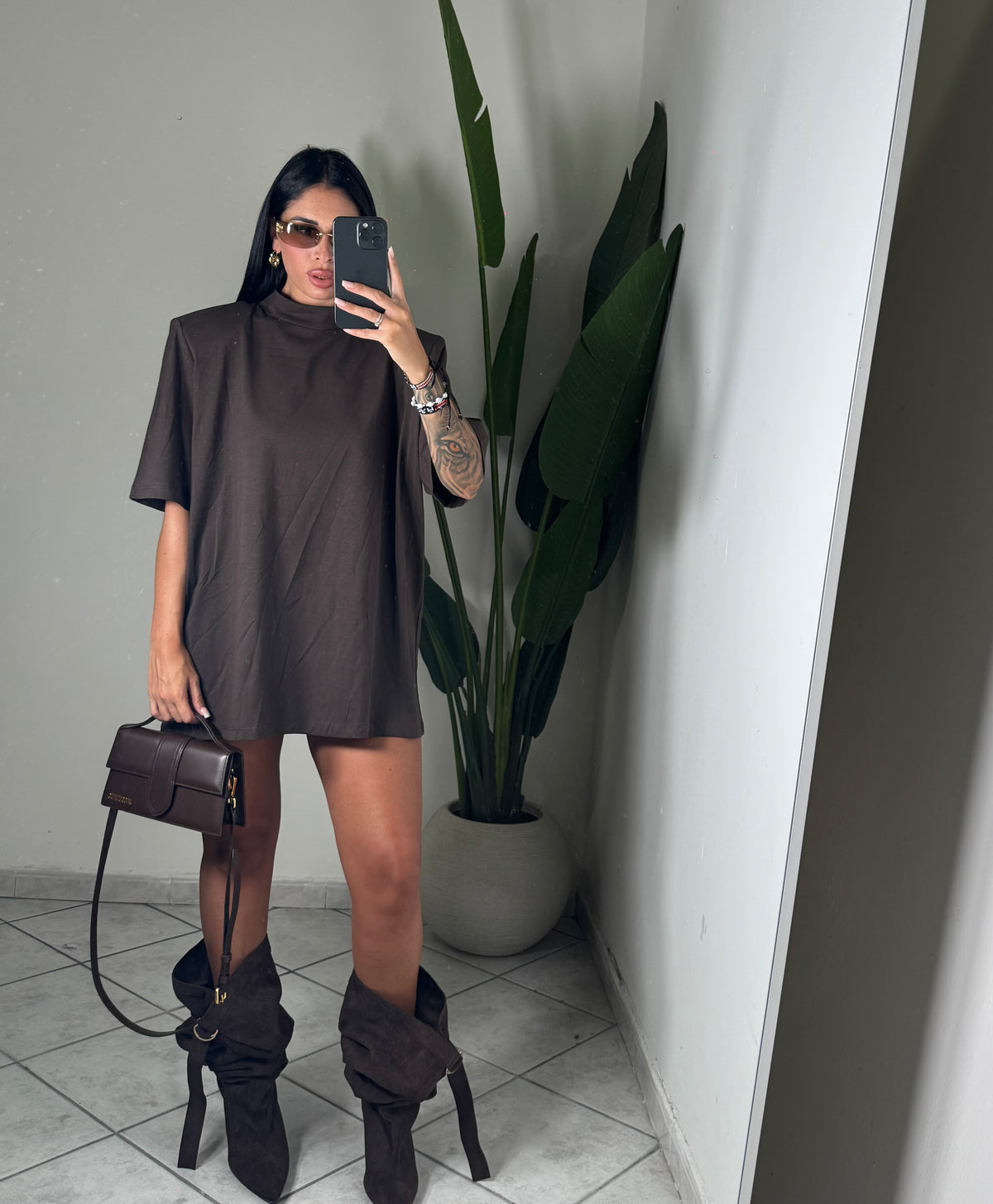 Maxi t-shirt just west mezza manica ✨