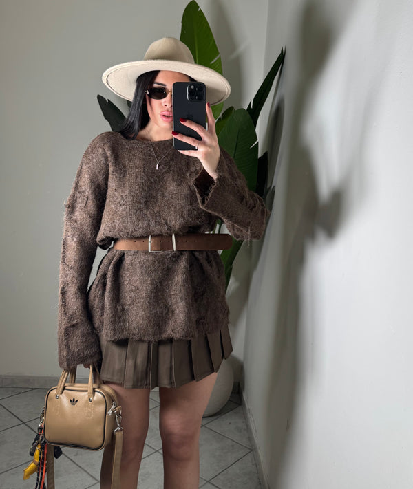 MAXI PULL✨con cintura