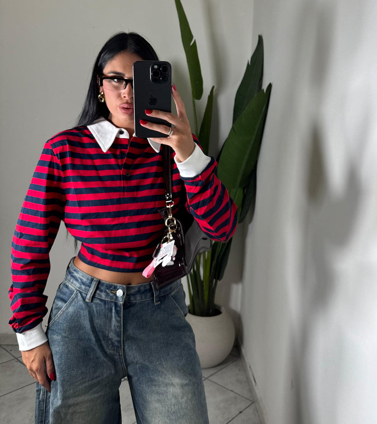 Felpina Polo righe✨