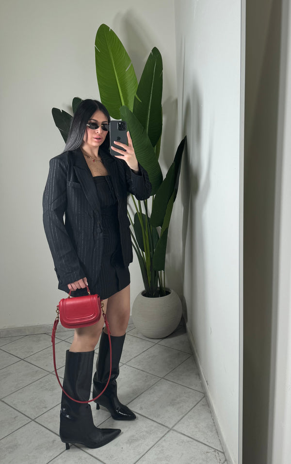 DRESS+blazer✨nero