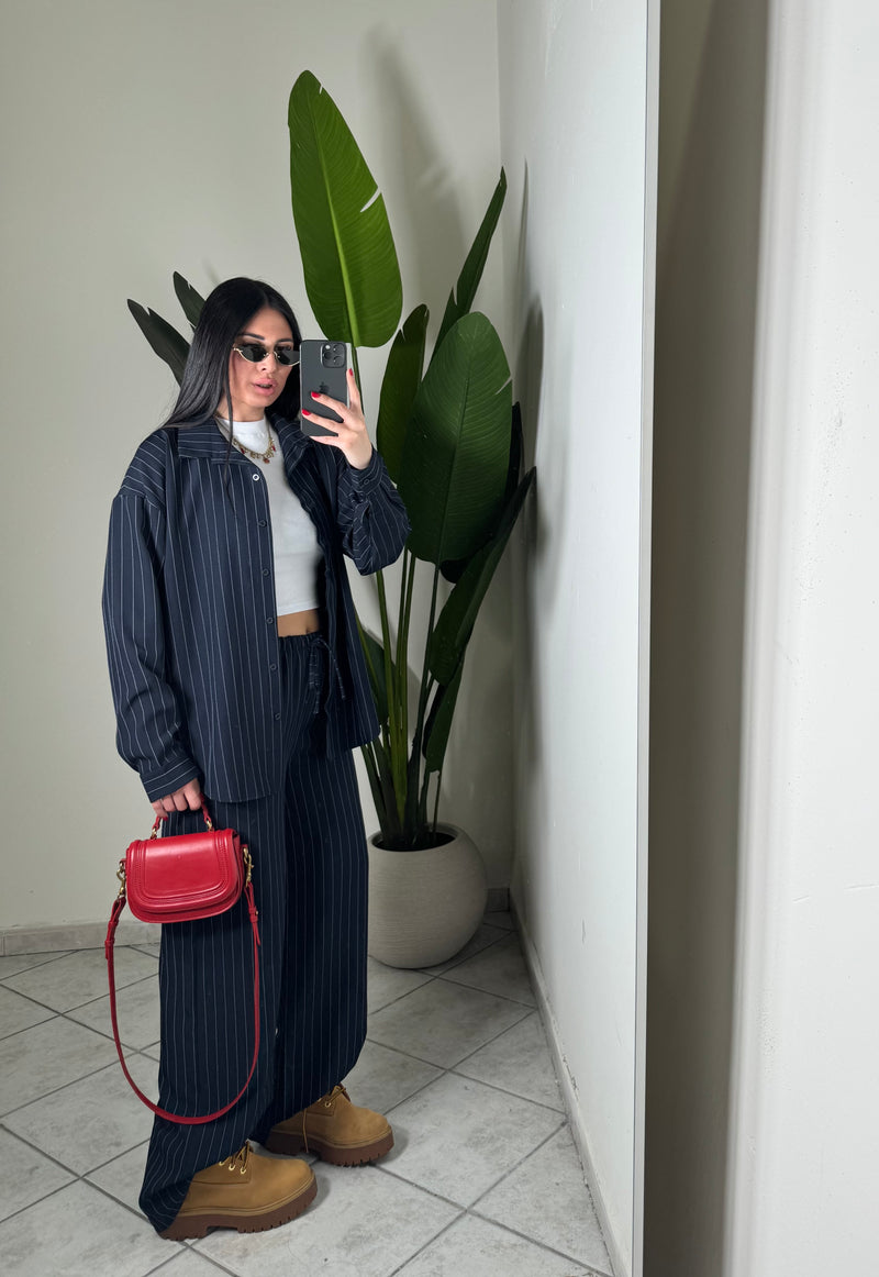 Coordinato gessato ✨