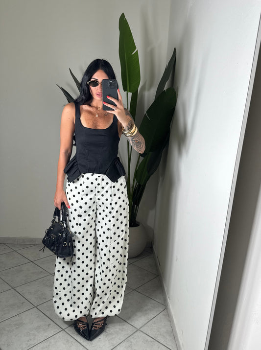 Pantalone ballon pois✨