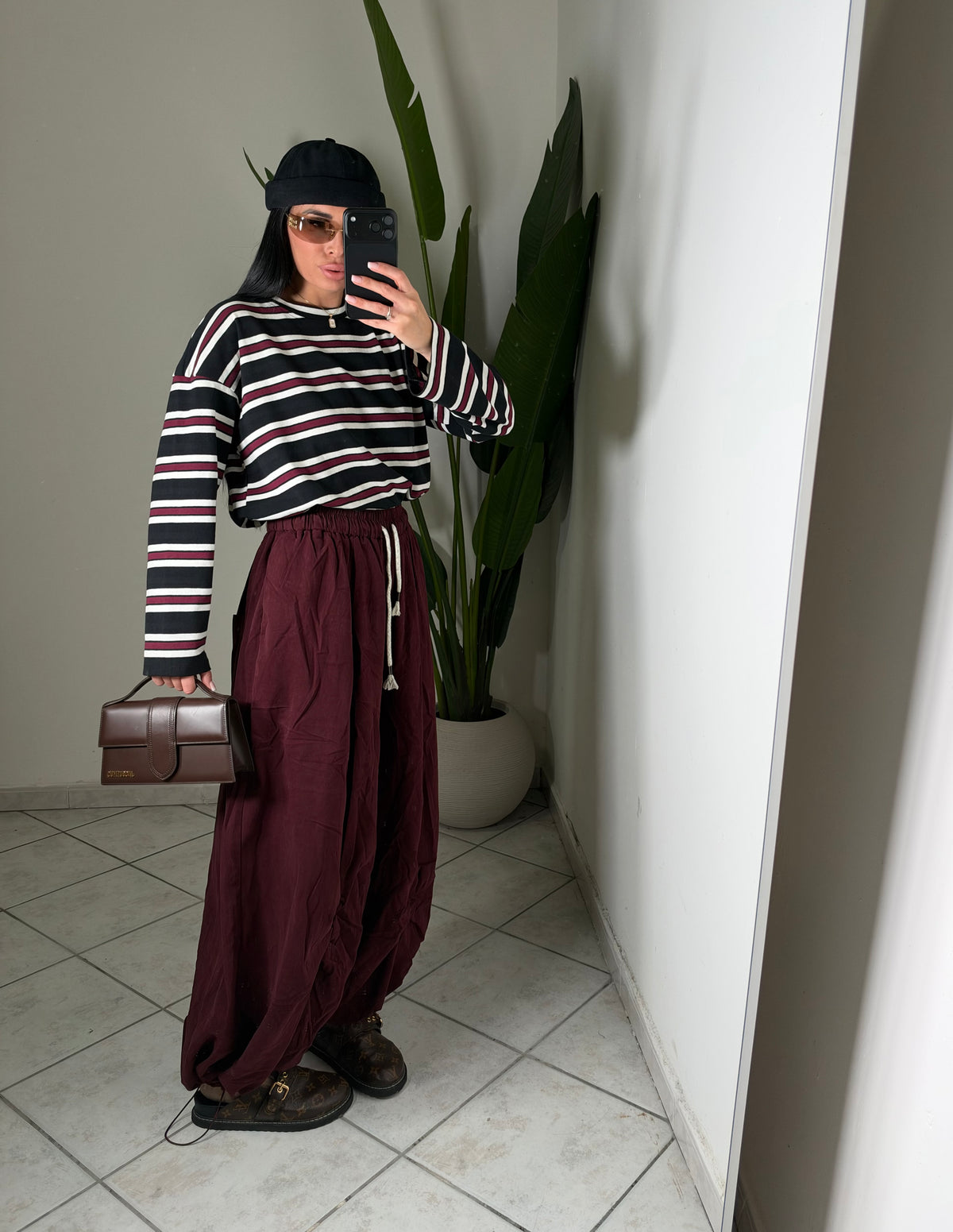 Pantalone MIRY✨Bordó