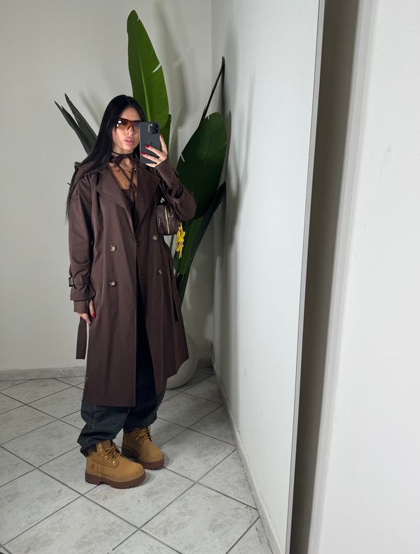 Trench marrone✨