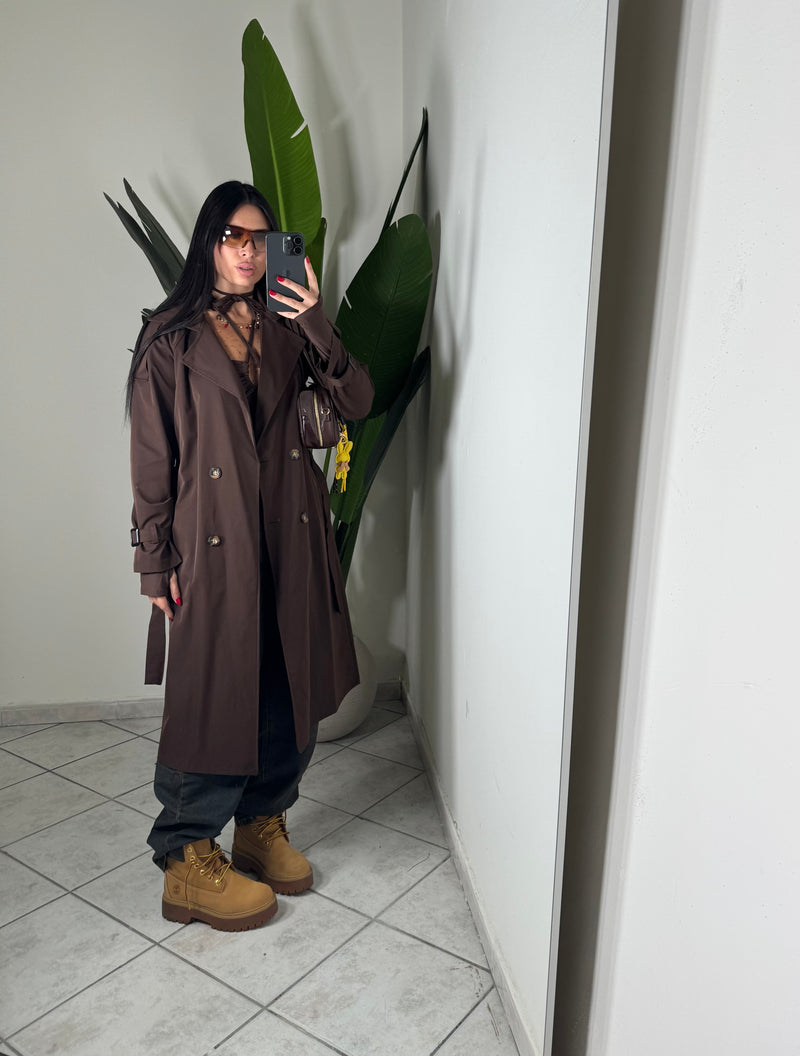 Trench marrone✨