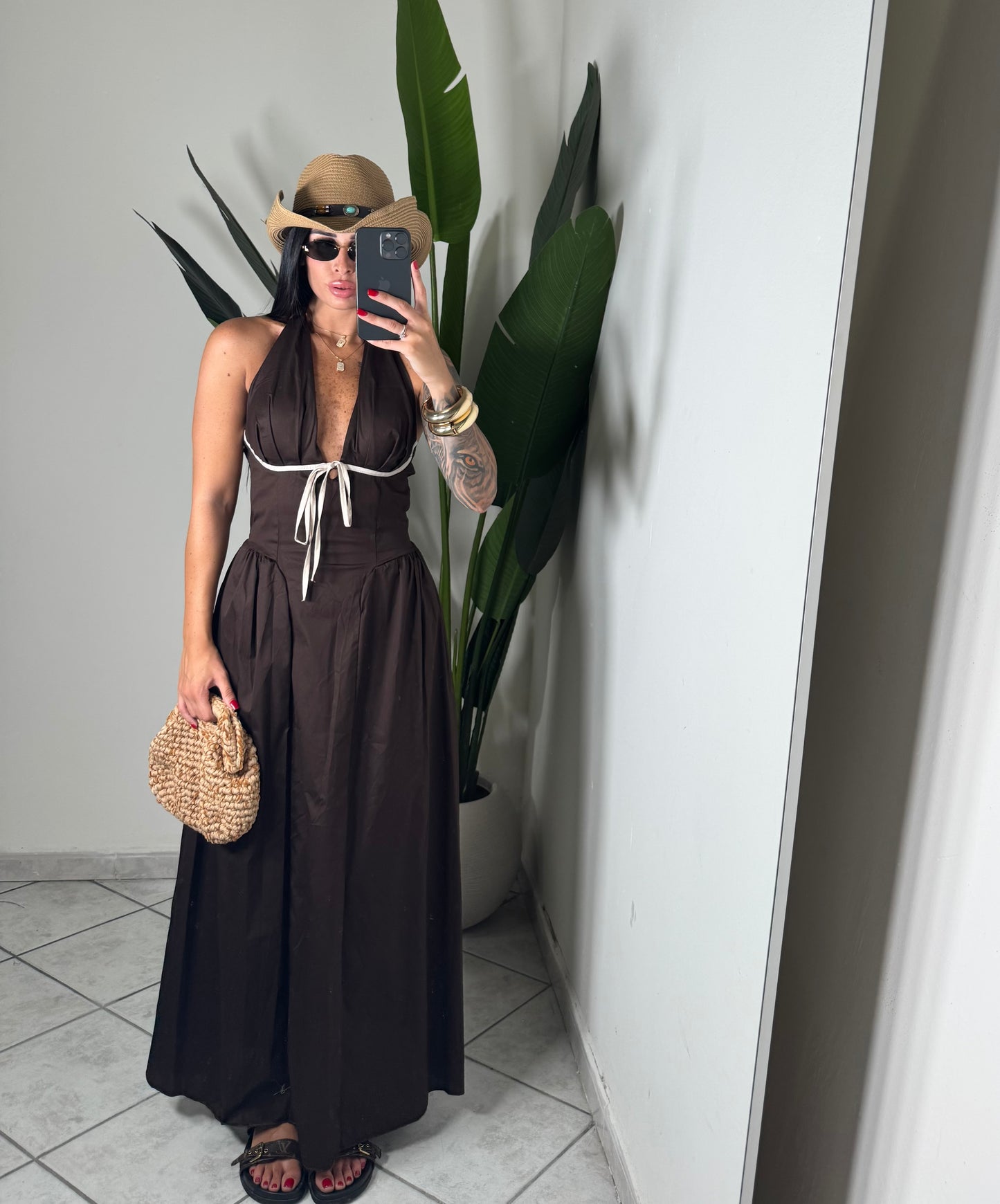 Dress mood zara✨marrone