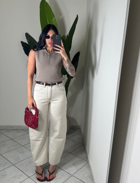 Ballon fit✨beige