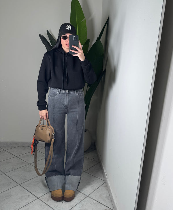 JEANS PIEGONE✨303 grigio