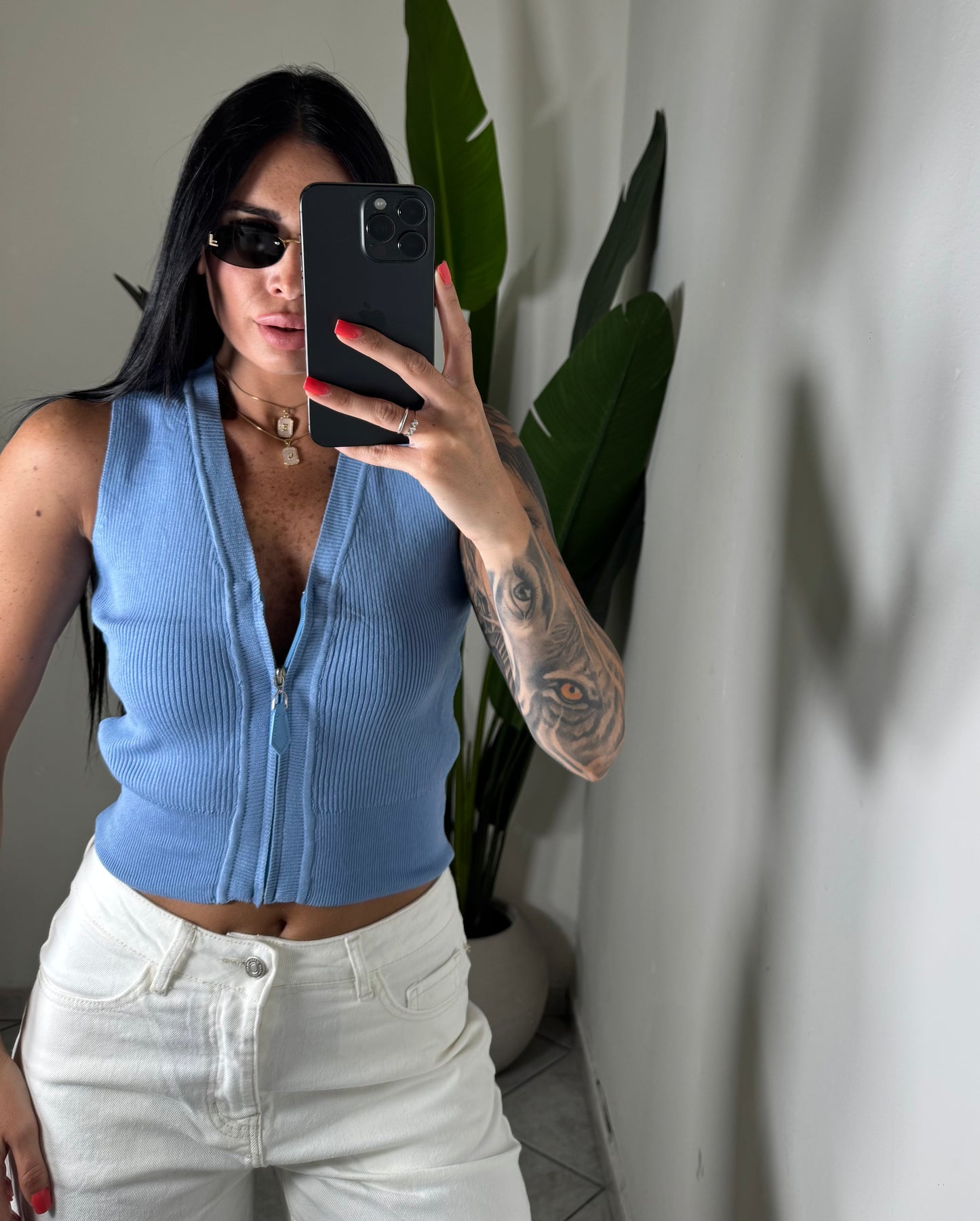 Magliettina zip✨