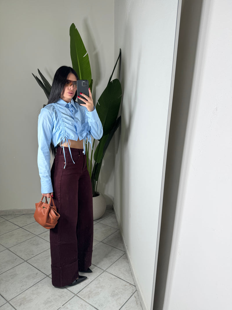 Jeans Bordó✨Miss bon