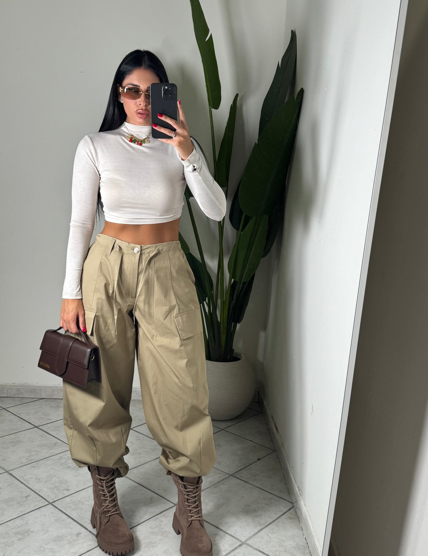 Pantalone cargo just west✨
