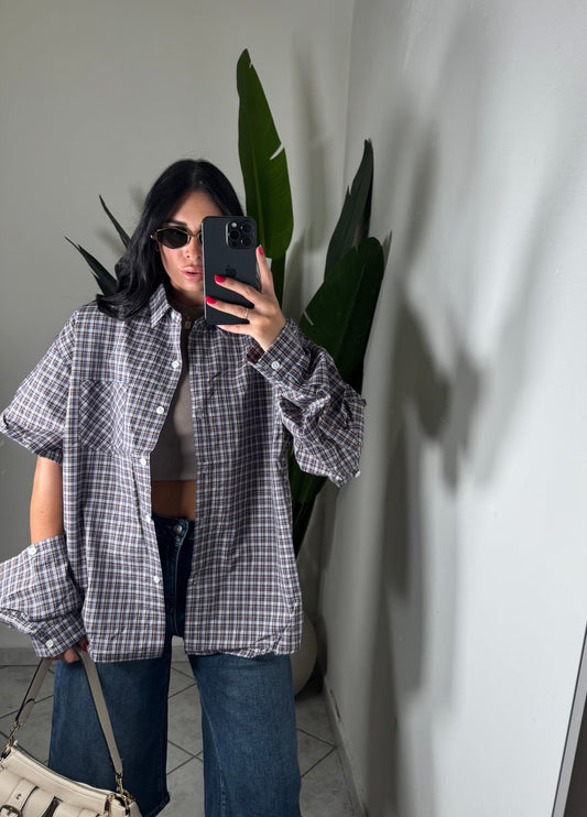 Maxi camicia quadri✨