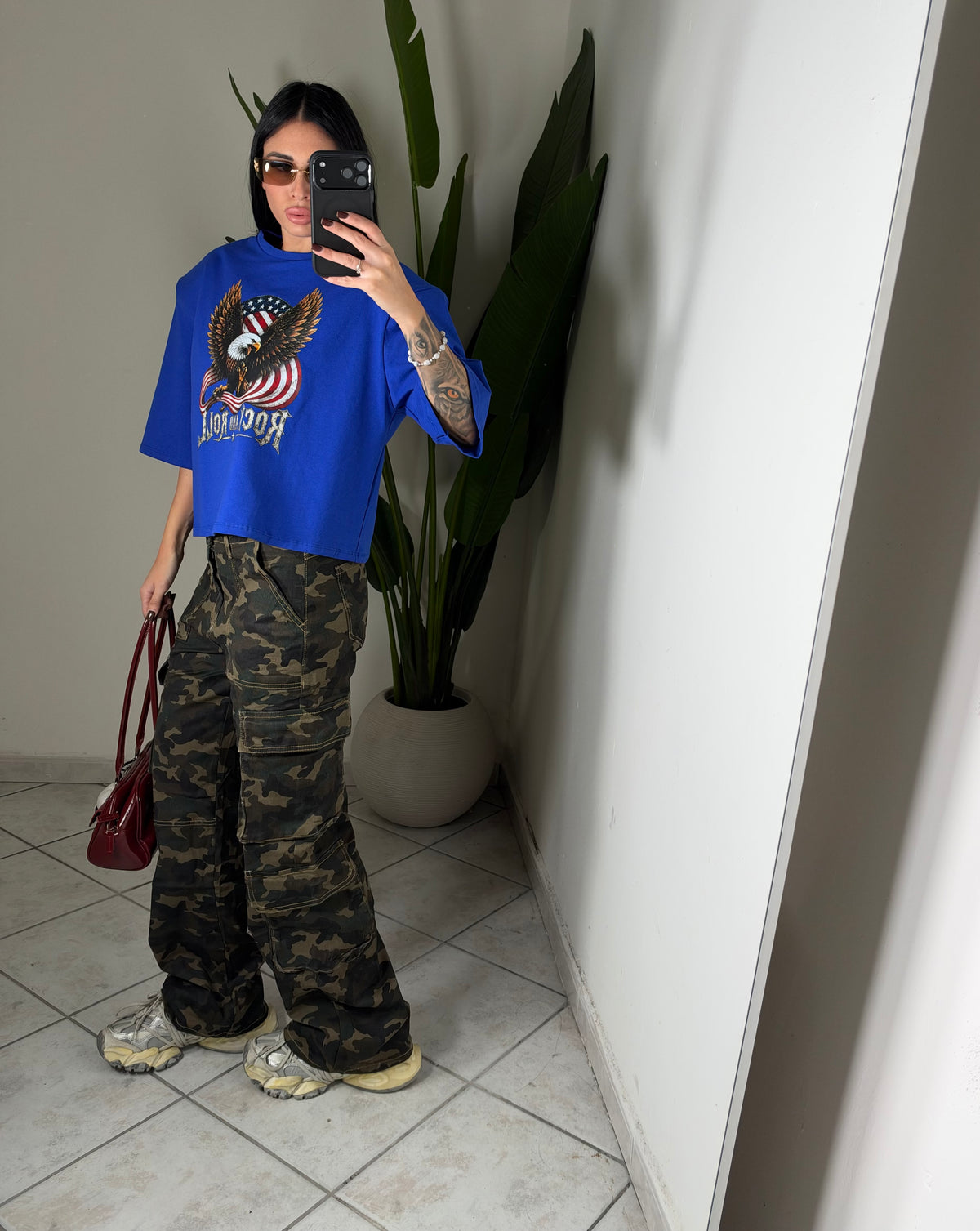 Jeans cargo militare ✨