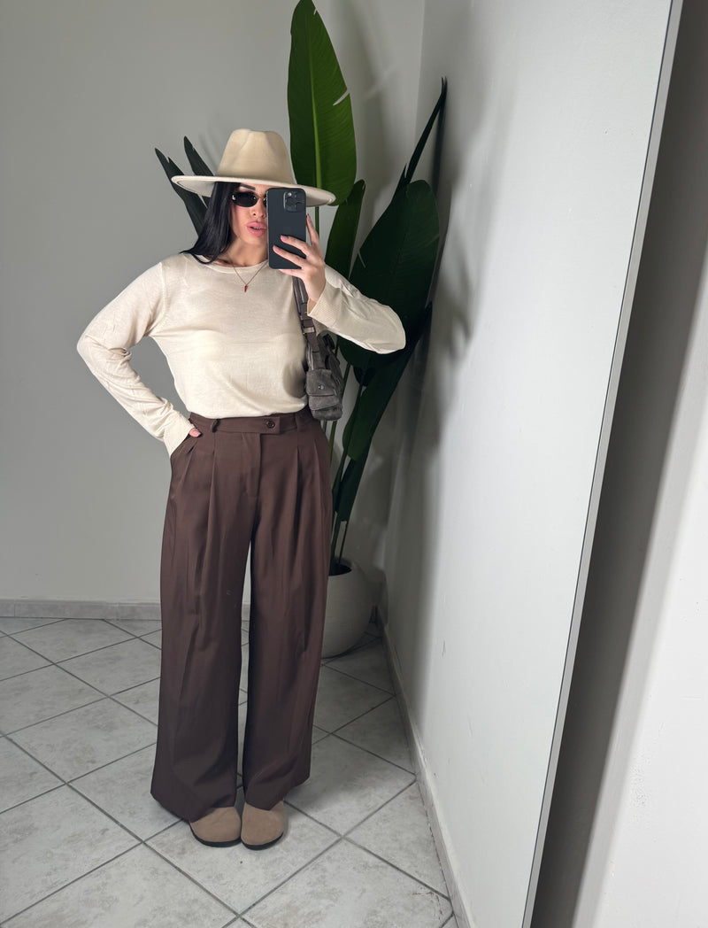 Pantalone mory ✨marrone