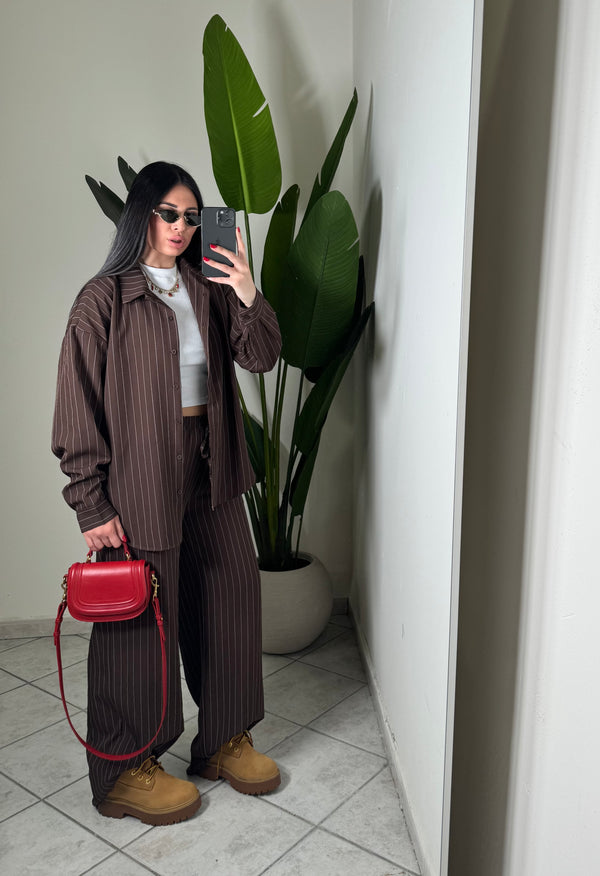 Coordinato gessato ✨
