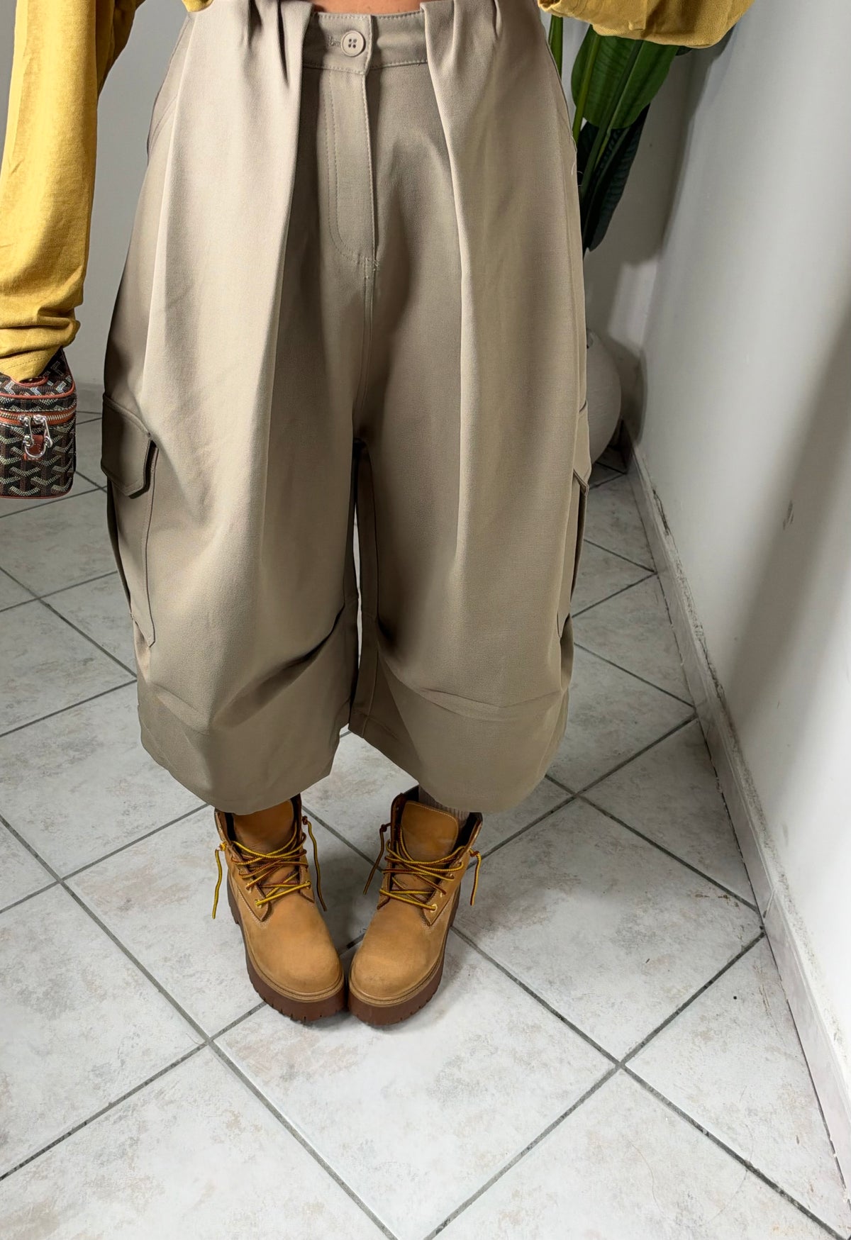 Maxi bermuda TAUPE ✨