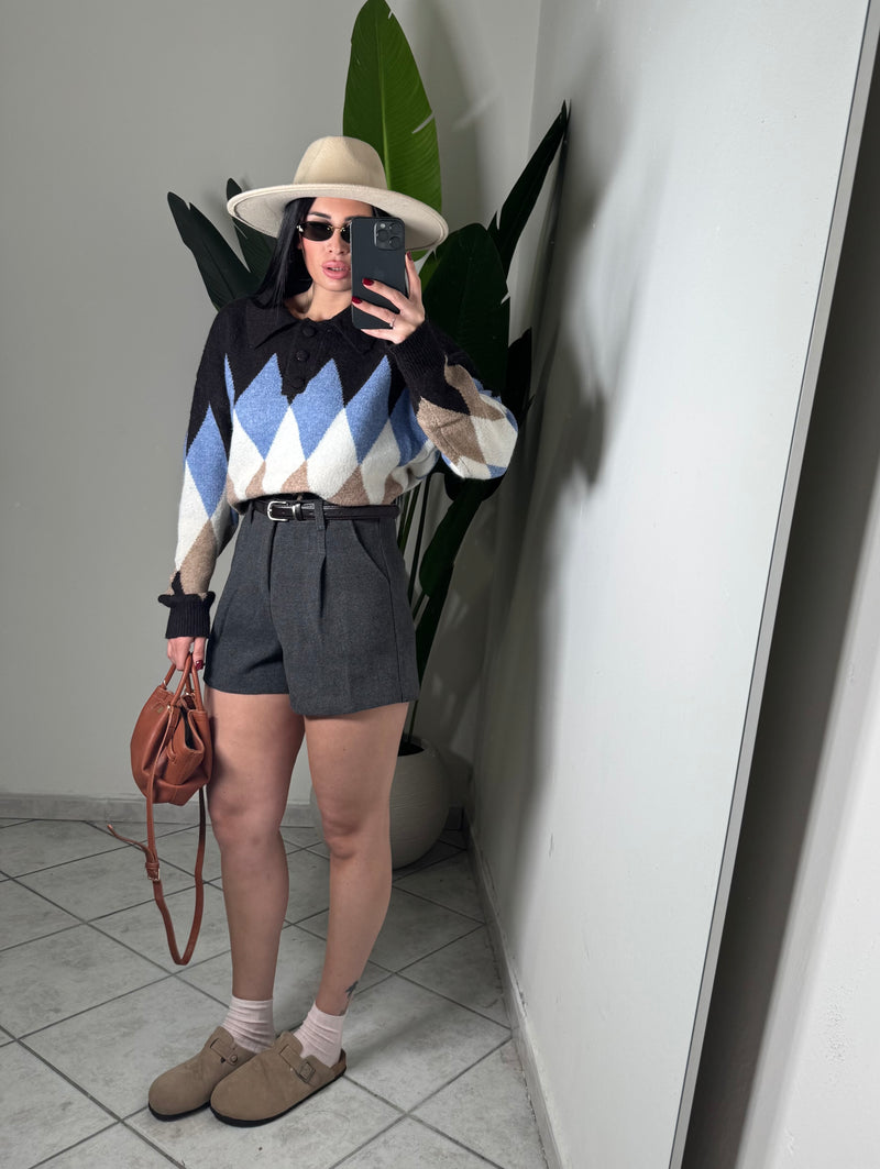 SHORTS NIKY✨grigio