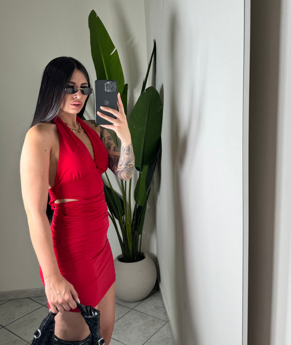 DRESS fru✨rosso