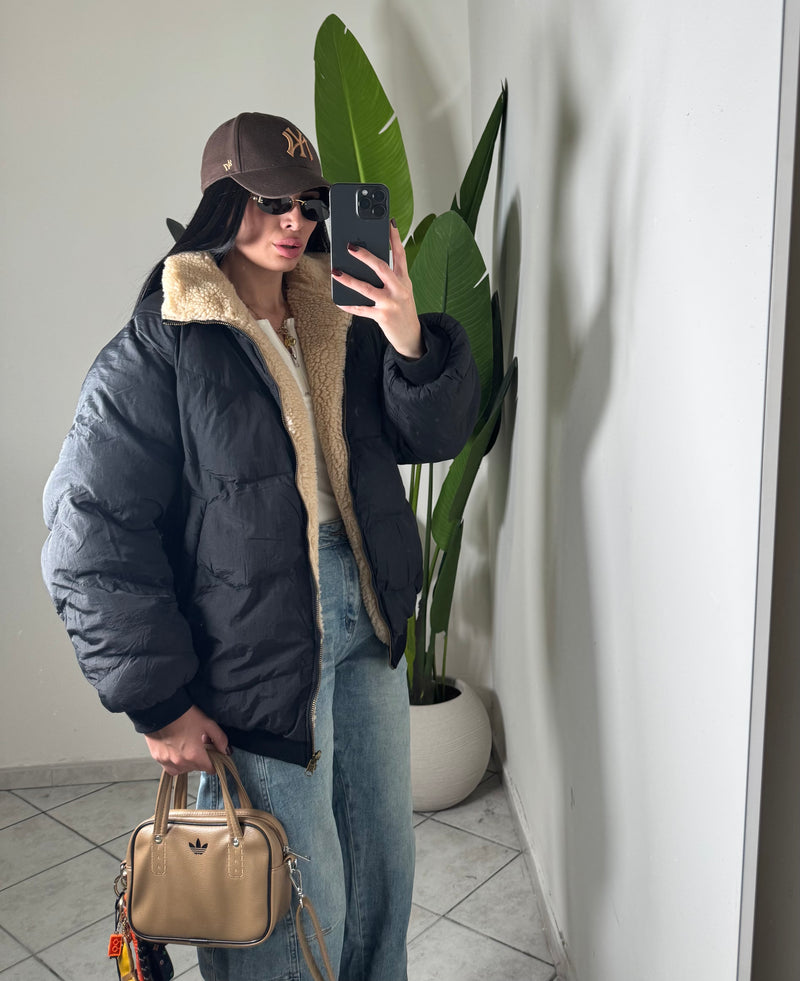 Bomber teddy✨reversibile