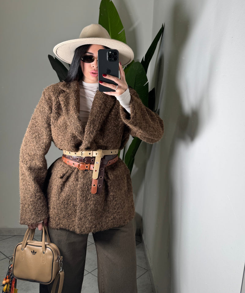 Maxi Blazer over marrone✨