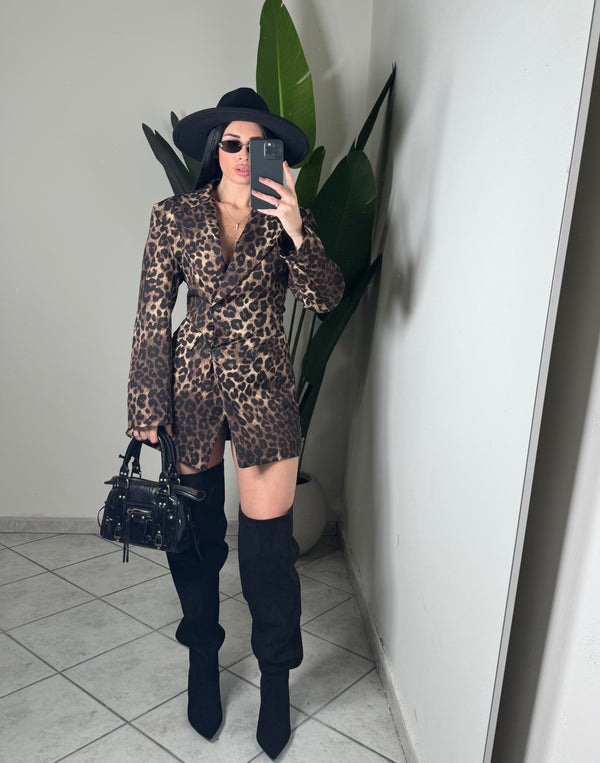 Blazer dress ✨animalier