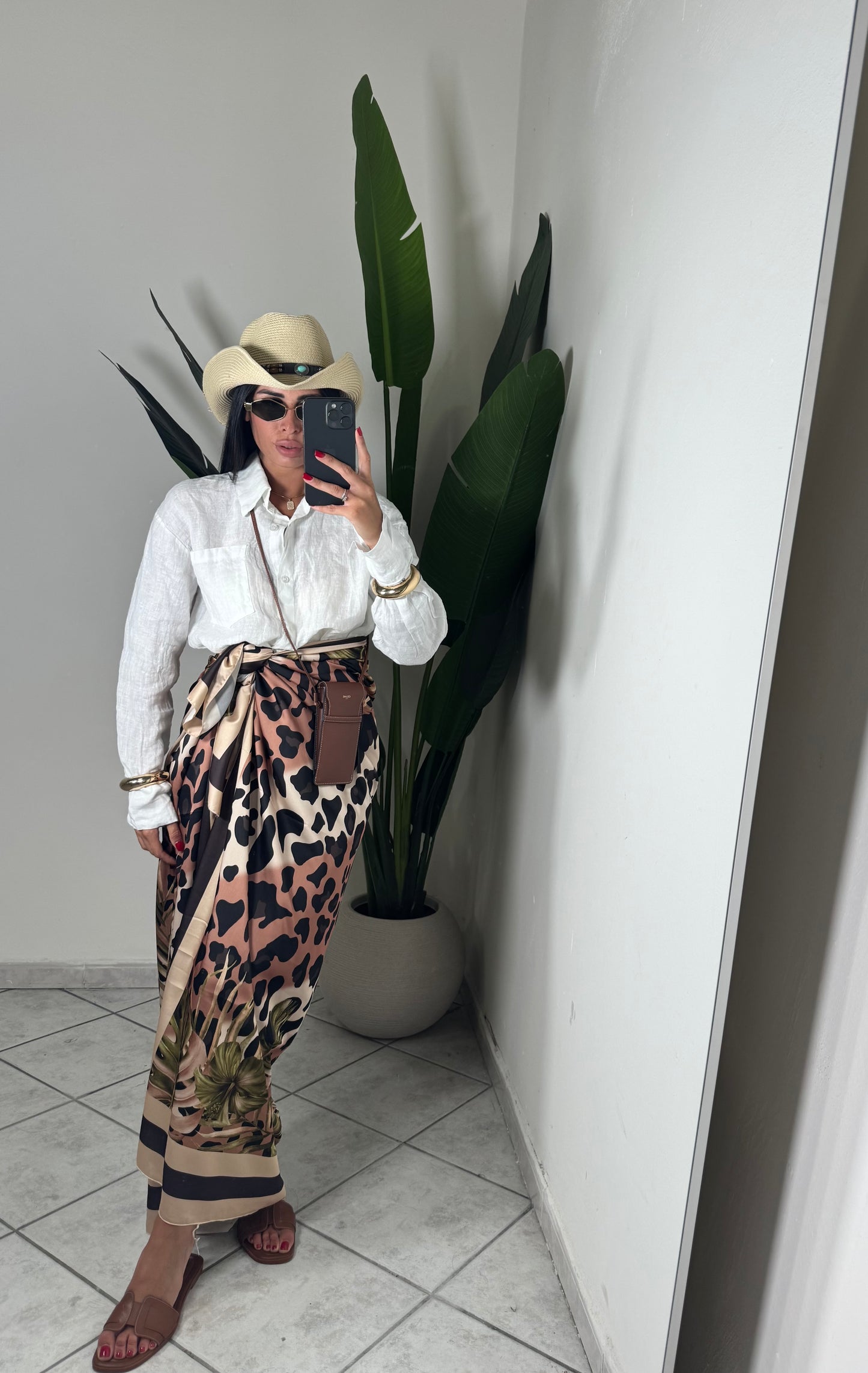 Gonna pareo✨animalier