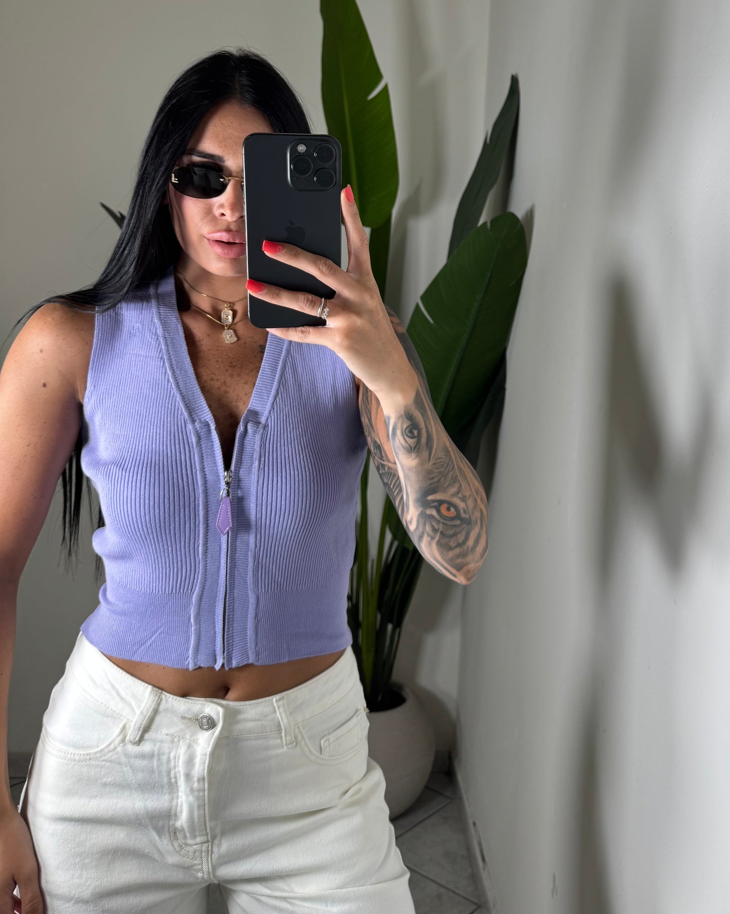 Magliettina zip✨