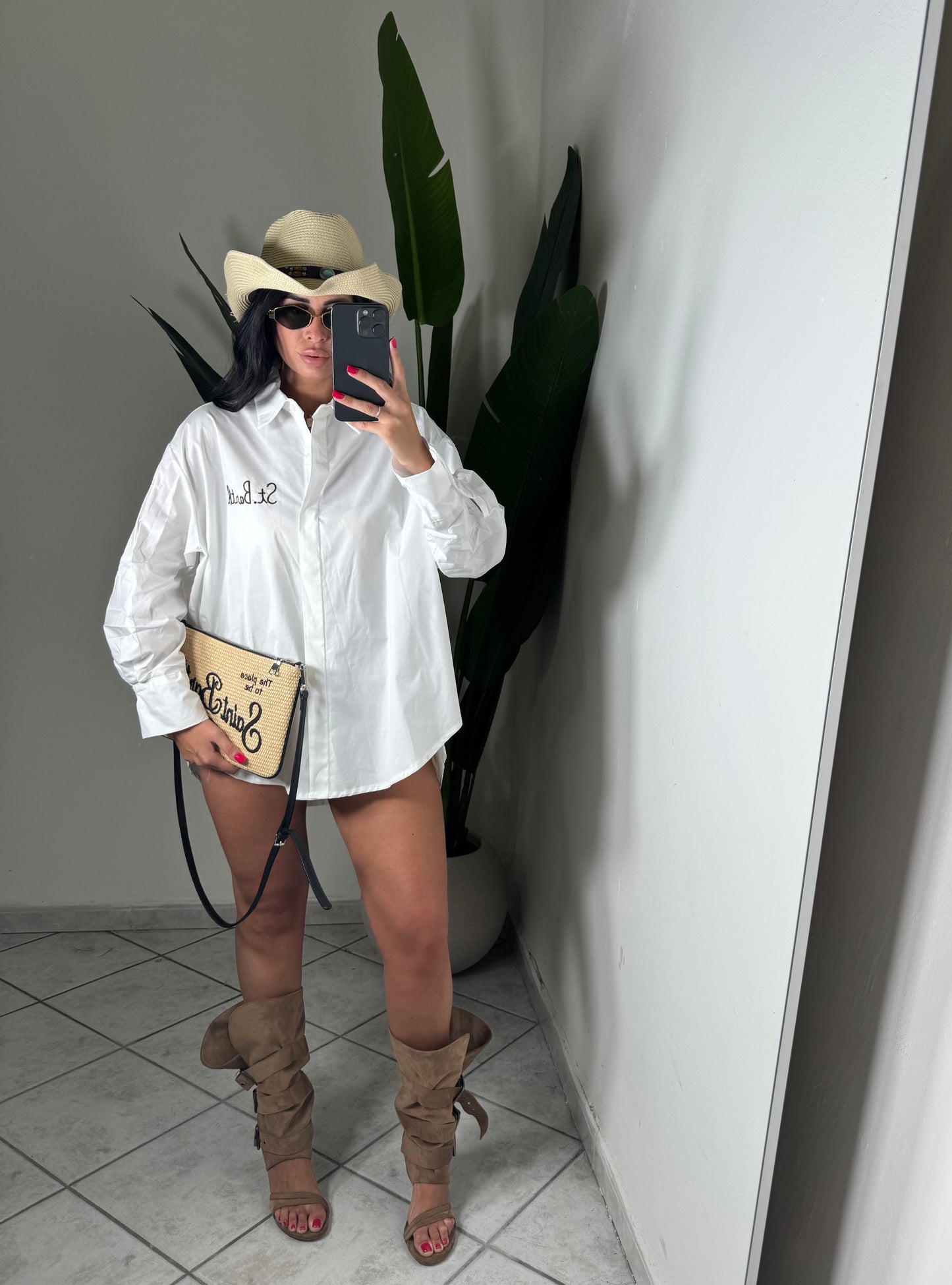 Maxi camicia ST.BART✨bianca
