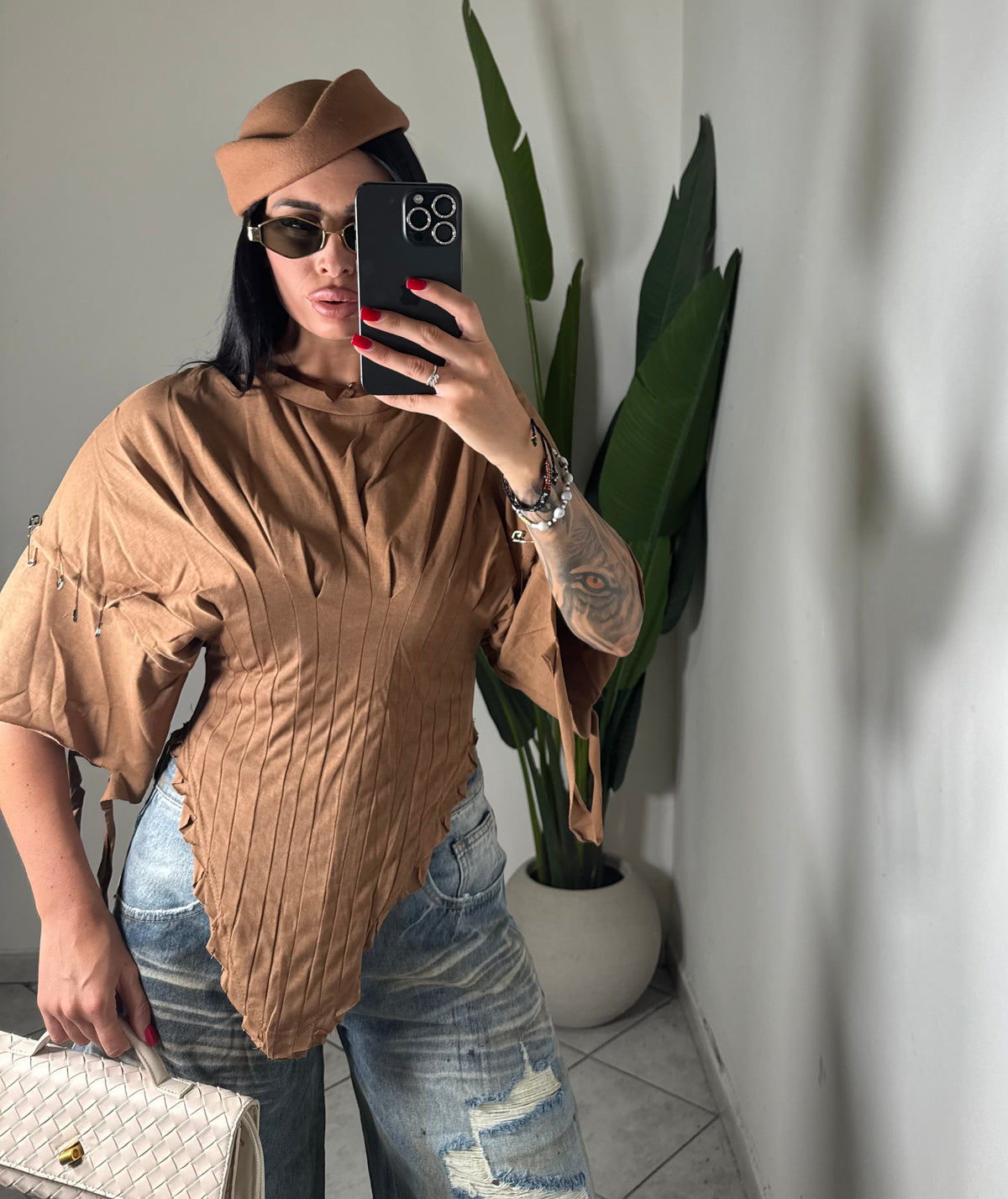 MAGLIA TAUPE✨