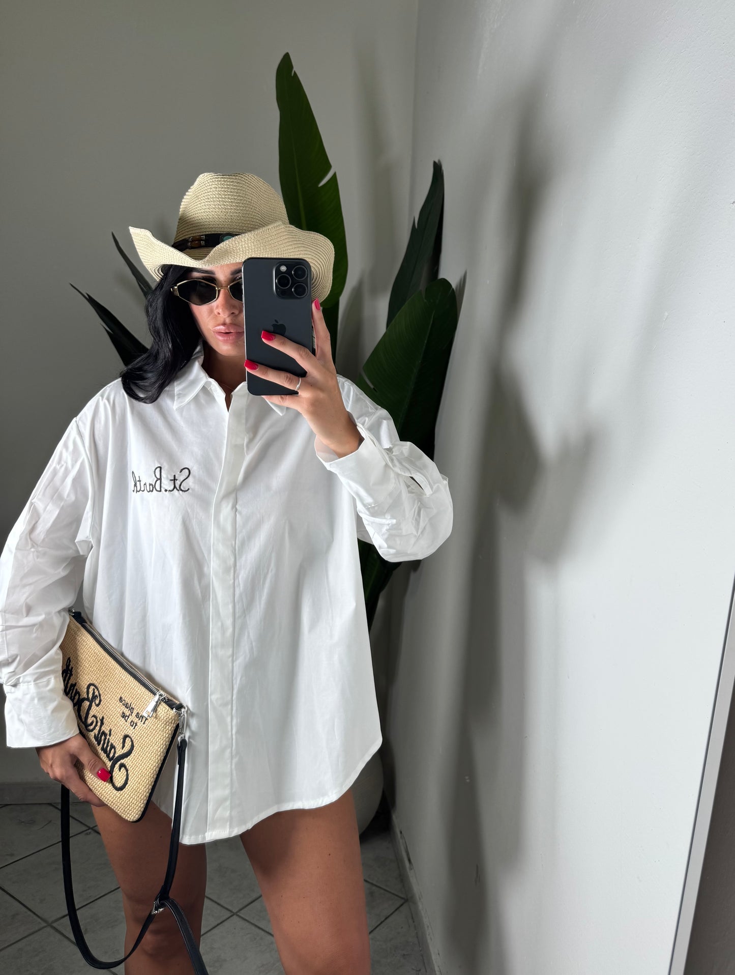 Maxi camicia ST.BART✨bianca
