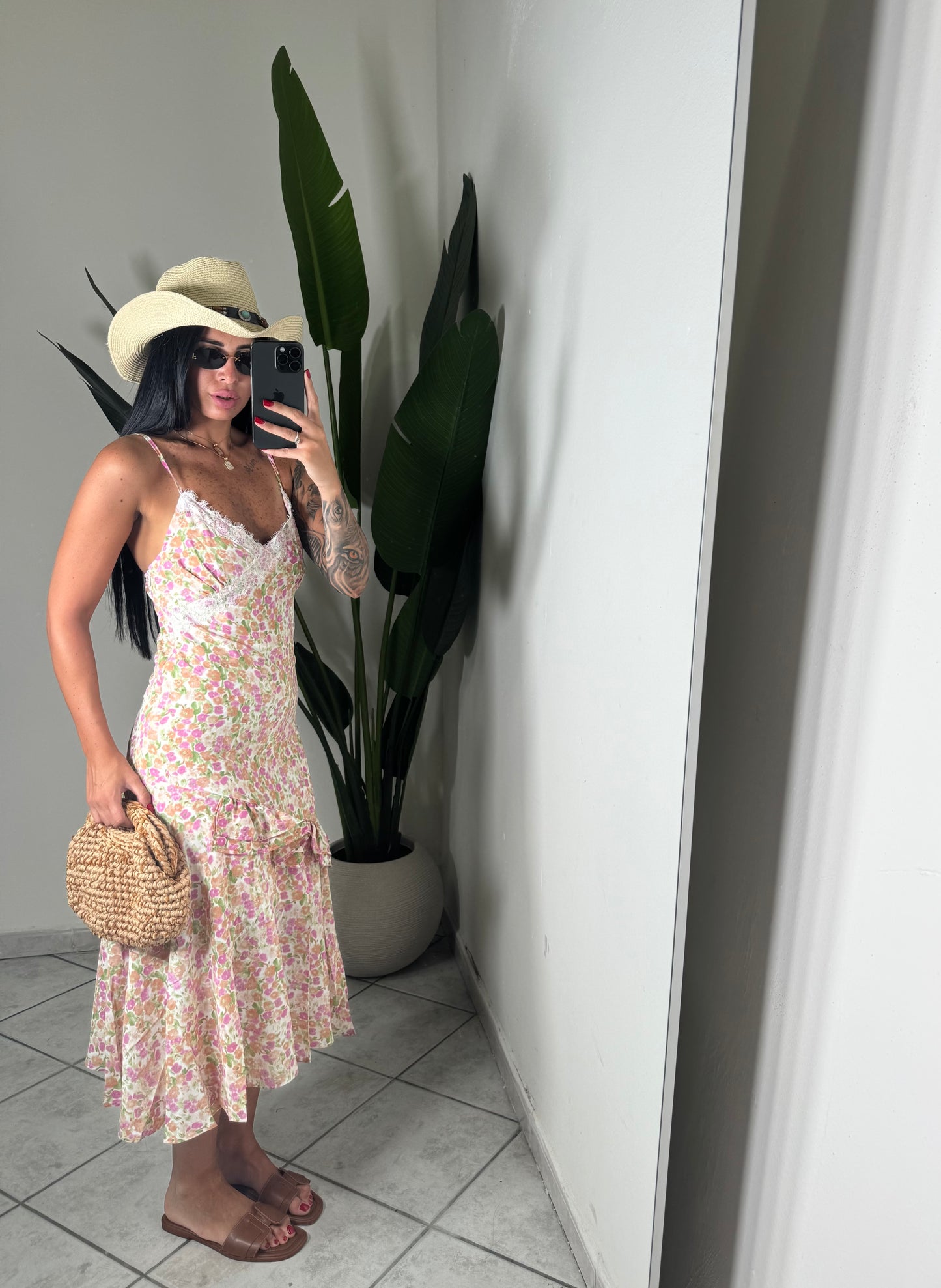 Long dress Flower ✨
