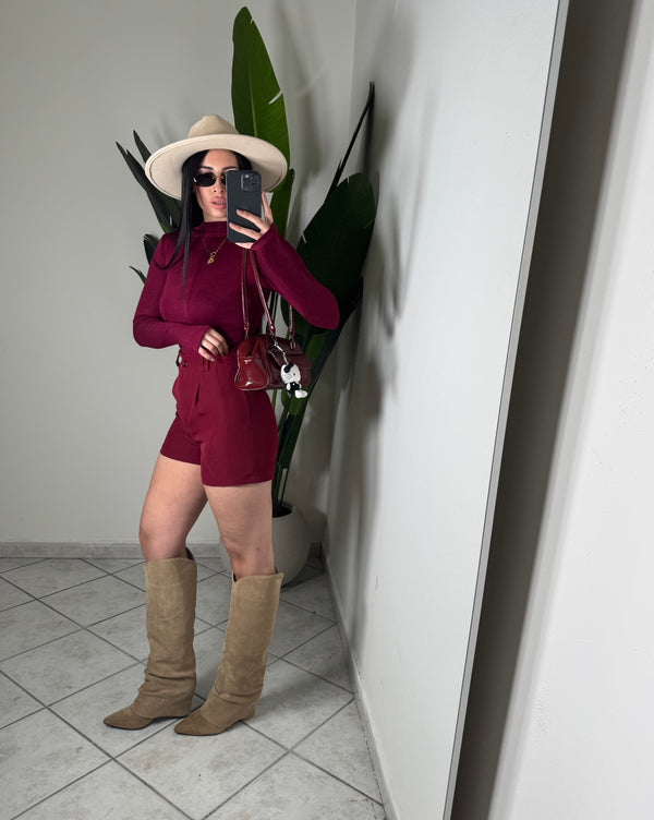 Shorts Bordó ✨