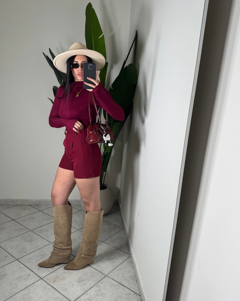 Shorts Bordó ✨