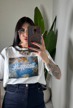 T-shirt CROP✨