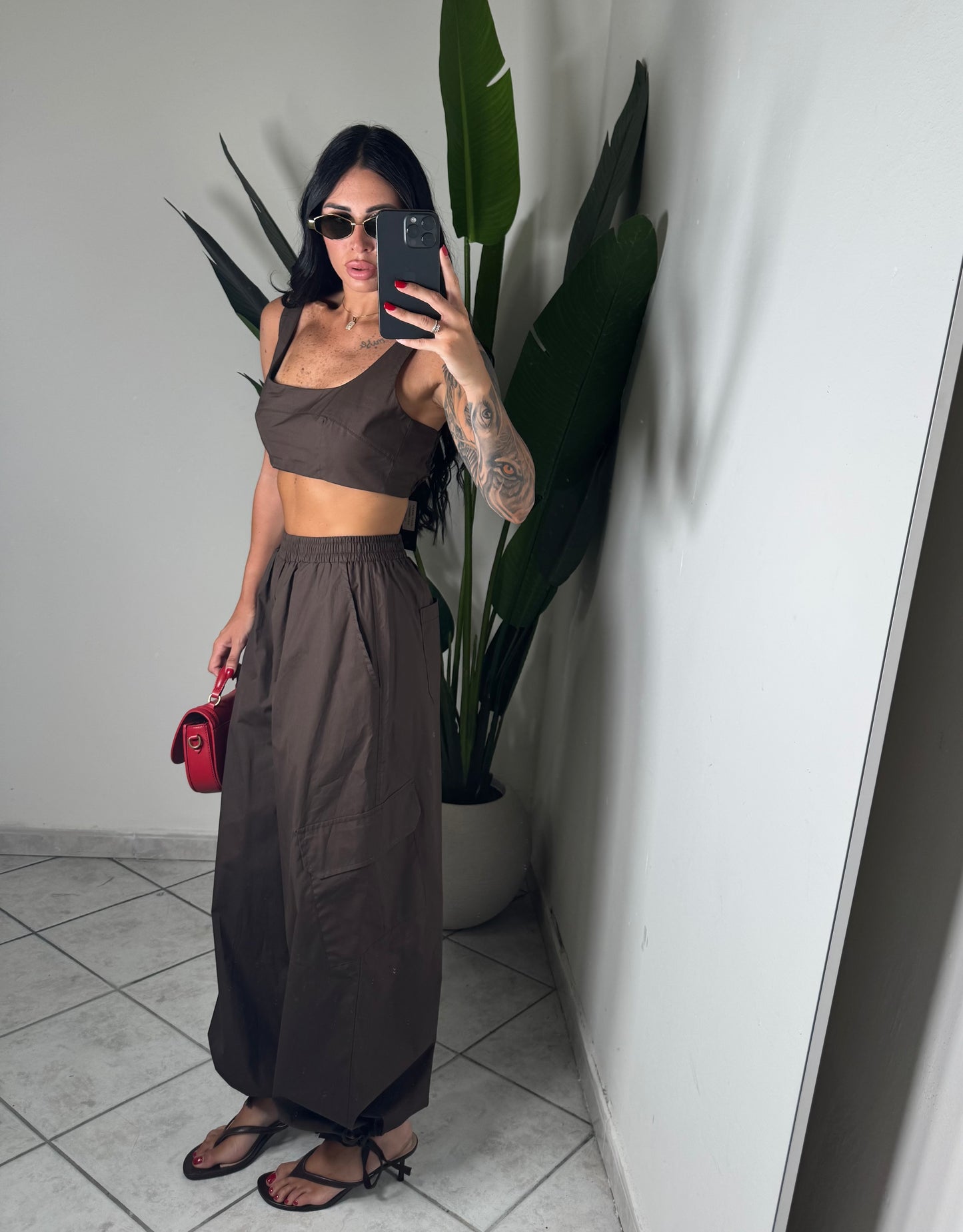 Coordinato just west✨marrone